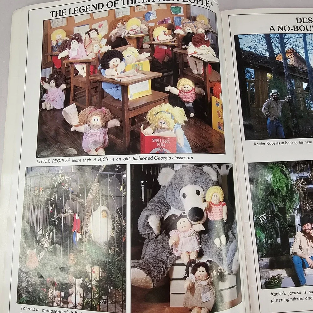 Xavier Roberts Little‎ People Pals Collector's Edition 7546 Plaid Craft Book